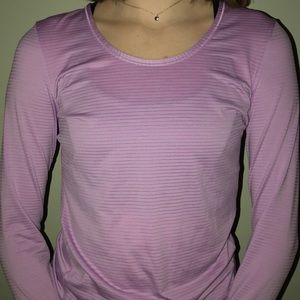 Lavender Athleta long sleeve shirt